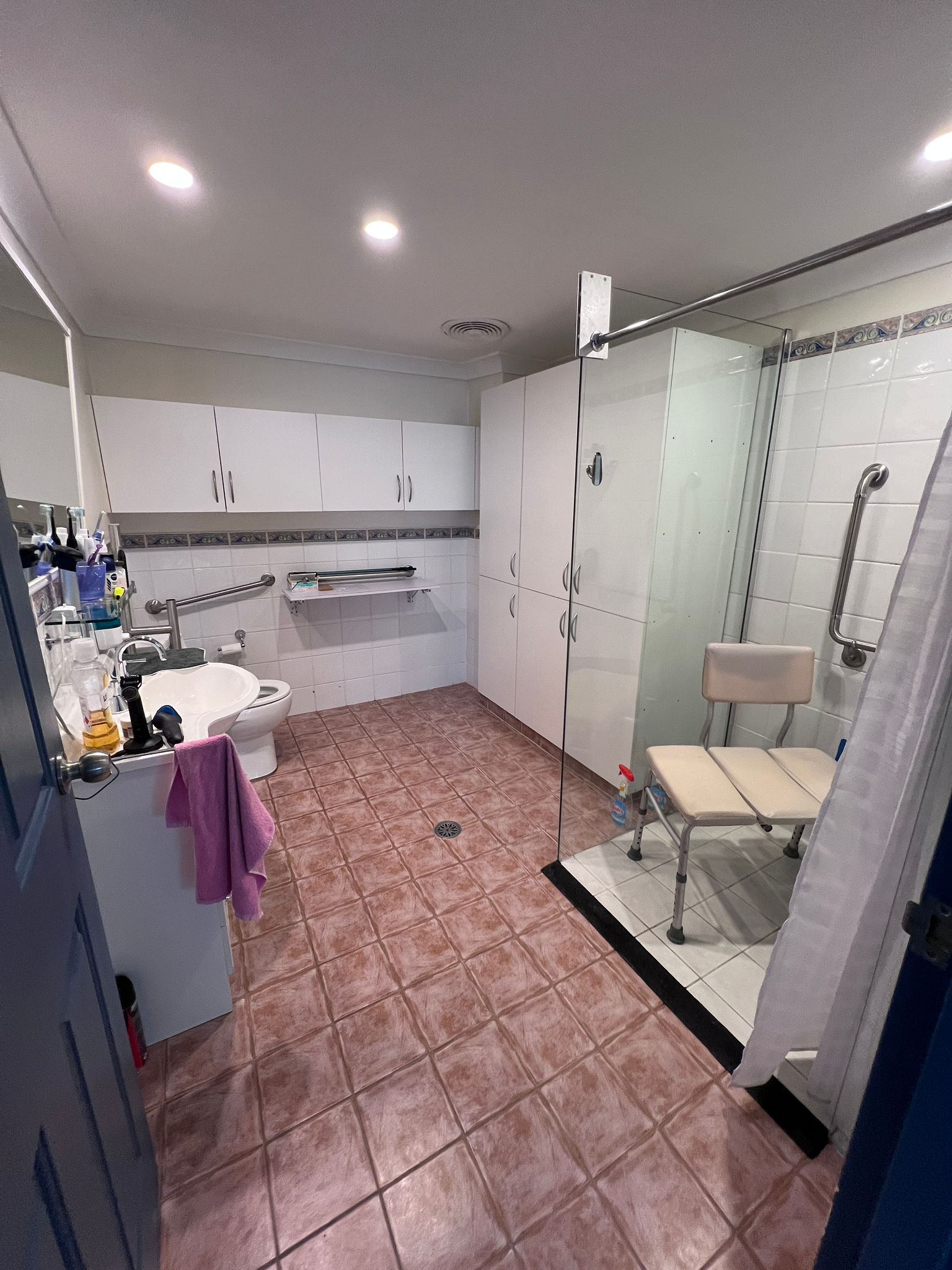 Sparkling clean bathroom sink